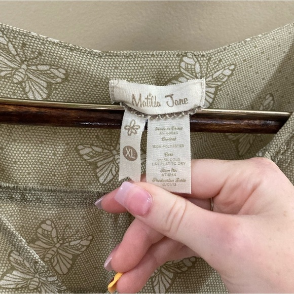 Matilda Jane It’s A Wonderful Parade Butterfly Top Size XL - Picture 8 of 11